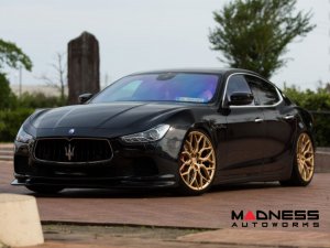 Maserati Quattroporte Custom Wheels - HF-2 by Vossen - Gloss Gold Maserati Quattroporte Custom Wheels - HF-2 by Vossen - Gloss Gold